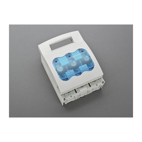 33201 - 33201 WÖHNER Sectioner NH1 250A Panel mount, screw M10