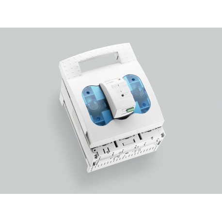 33325 - 33325 WÖHNER NH 250A disconnector, bar mount, sist. 60, terminals up and down with disp. Elec. fusion, size 1