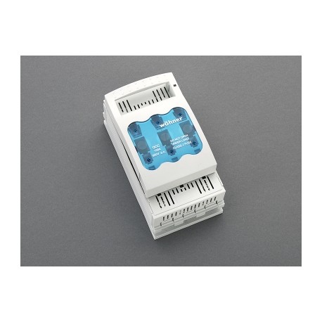 33408 - 33408 WÖHNER Class J fuse holder, 61-100A (29x117), panel mount