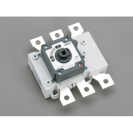 33429 - 33429 WÖHNER CAPUS Panel, 3P load cut switch without lever, 250A, M10 screw