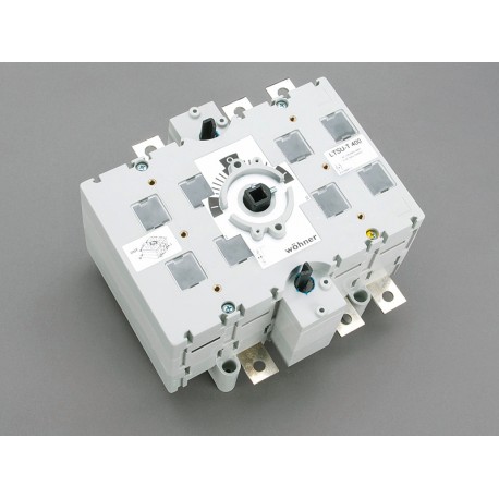 33460 - 33460 WÖHNER CAPUS Panel, 3P load cut switch without lever, 400A, M10 screw