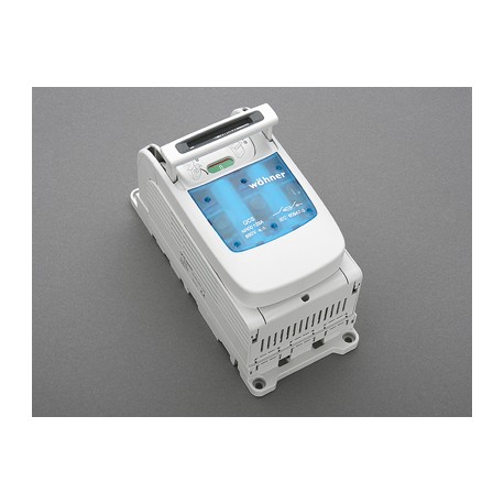 33502 - 33502 WÖHNER QUADRON Panel, Load Cut Switch, NH00, 3p, 125A, Flange, Board Mount