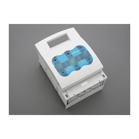 33602 - 33602 WÖHNER Quadron 60Classic, Int-disconnector NH 400A fuses, size 2, 3 poles, 60Classic sist bar mount, t..