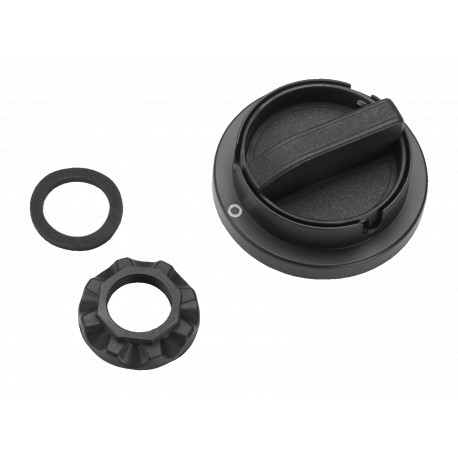 33665 - 33665 WÖHNER Rotary door mount lever, black without shaft, for SD1-3, SD1-4, SD2-3, SD2-4 series