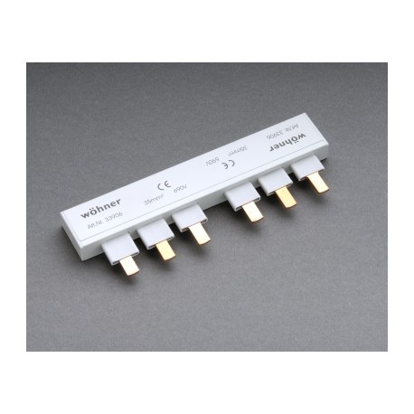 33906 - 33906 WÖHNER 2p comb for disconnector size 000 33217