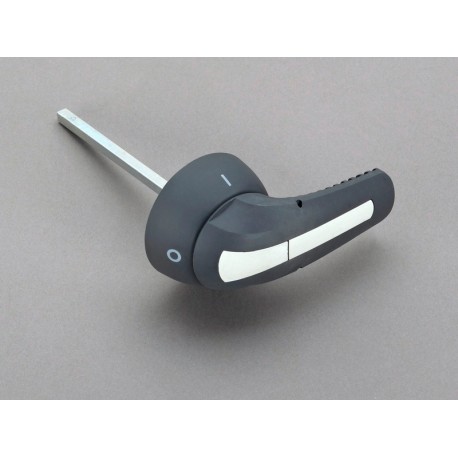 33921 - 33921 WÖHNER Grey door lever, axle included, for 40-250A switch