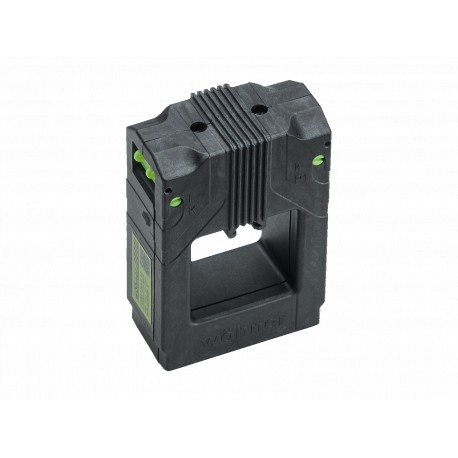 37224 - 37224 WÖHNER 800/5A, 2.5VA, Class 0.5 intensity transformer for direct mounting on 60Classic flat bars syste..