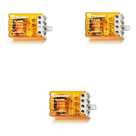 270581100000PAS - 270581100000PAS FINDER 27 Series Step Relays 10 A.