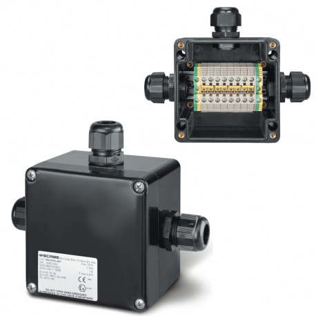 644.0345-J04.RU - 644.0345-J04.RU SCAME WALL BOX 122x120x90mm IP66 APPARATUS