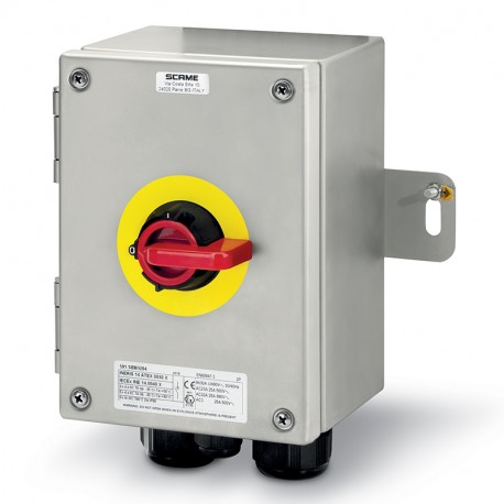 591.SEM3202-A - 591.SEM3202-A SCAME SWITCH DISCONNECTOR 32A 2P IP66