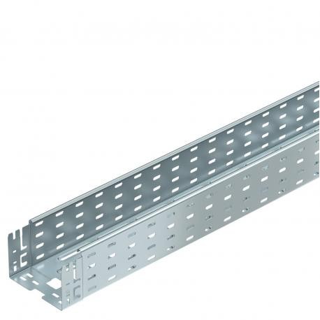 MKSM 115 FS - MKSM 115 FS 6059158 OBO BETTERMANN Cable tray MKSM perforated with quick connector, 110x150x3050, Strip-galv..
