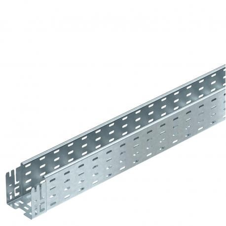 MKSM 110 FT - MKSM 110 FT 6059173 OBO BETTERMANN Cable tray MKSM perforated with quick connector, 110x100x3050, Hot-dip ga..