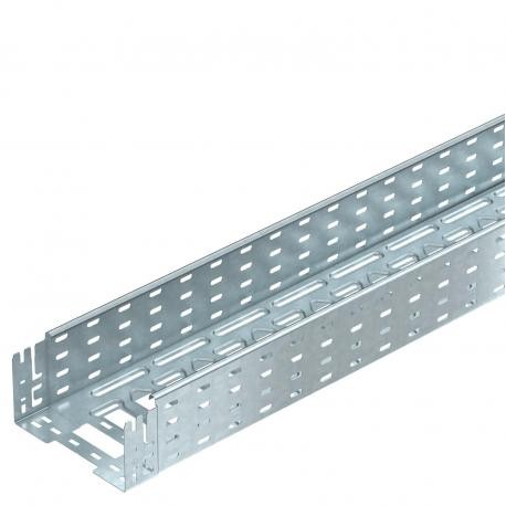 MKSM 120 FT - MKSM 120 FT 6059177 OBO BETTERMANN Cable tray MKSM perforated with quick connector, 110x200x3050, Hot-dip ga..