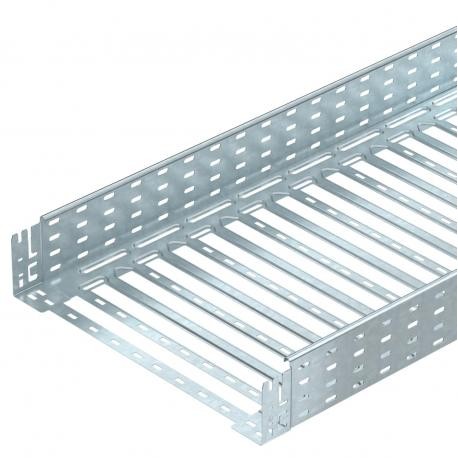 MKSM 150 FT - MKSM 150 FT 6059183 OBO BETTERMANN Cable tray MKSM perforated with quick connector, 110x500x3050, Hot-dip ga..