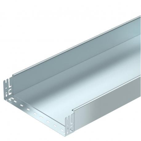 MKSMU 140 FS - MKSMU 140 FS 6059390 OBO BETTERMANN Cable tray MKSMU unperf. with quick connector, 110x400x3050, Strip-galva..
