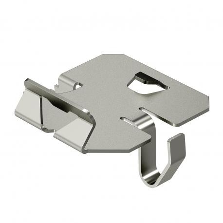 KS KR A2 - KS KR VA4310 6062280 OBO BETTERMANN Clamping piece for cable tray for barrier strip fastening, Stainless ste..
