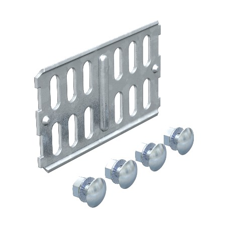 RLVK 60 FT - RLVK 60 FT 6067603 OBO BETTERMANN Straight connector for cable tray, 60x100, Hot-dip galvanised, DIN EN ISO ..