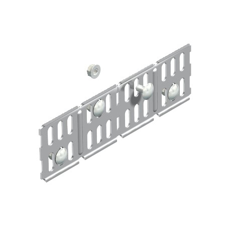 RWVL 60 A4 - RWVL 60 VA4571 6067664 OBO BETTERMANN Straight connector + angle conne for cable tray, horizontal, 60x200, S..