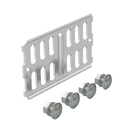 RLVK 60 A4 - RLVK 60 VA4571 6067675 OBO BETTERMANN Straight connector for cable tray, 60x100, Stainless steel, grade 316 ..