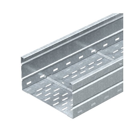 WKSG 165 FS - WKSG 165 FS 6098513 OBO BETTERMANN Wide clamping cable duct perforated, floor beaded, 160x500x6000, Strip-ga..
