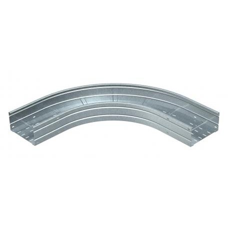 WRB 90 166 FT - WRB 90 166 FT 6098746 OBO BETTERMANN 90° bend for wide span cable tray 160, 160x600, Hot-dip galvanised, DIN..