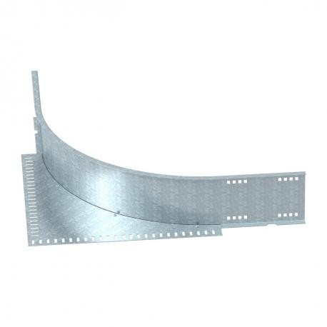 WEAS 160 FT - WEAS 160 FT 6098864 OBO BETTERMANN Corner extension piece , 160, Hot-dip galvanised, DIN EN ISO 1461, Steel,..
