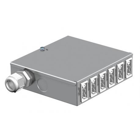 UVS-6W2 - UVS-6W2 6108005 OBO BETTERMANN Underfloor distributor , Steel, St