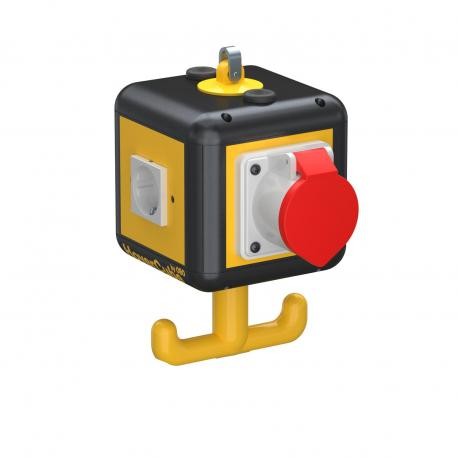 VH-4 3SD1C16 - VH-4 3SD1C16 6109804 OBO BETTERMANN Power supply unit IP20, with grip, equipped, 140x140x252, Graphite black..