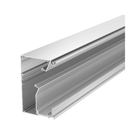 GAD UEL - GAD UEL 6115775 OBO BETTERMANN Design device installat. duct without cover, Anodised, Aluminium, Alu