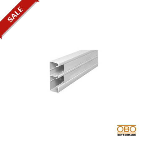 GEK-K53160 - GEK-K53160 6116051 OBO BETTERMANN Device installation trunking Rapid 45, 53x160x2000, Pure white, 9010, Poly..