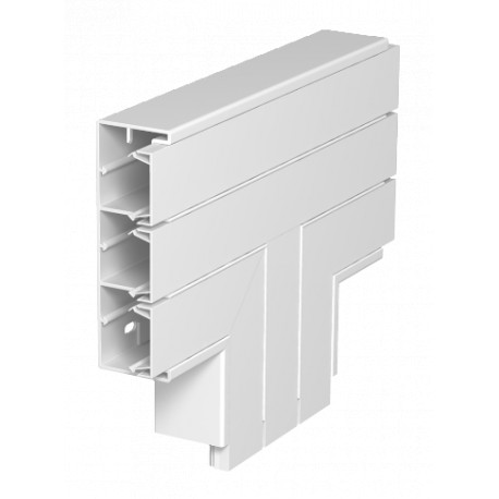 GEK-KT53160-3 - GEK-KT53160-3 6116193 OBO BETTERMANN T-piece , 53x160, Pure white, 9010, Polyvinylchloride, PVC