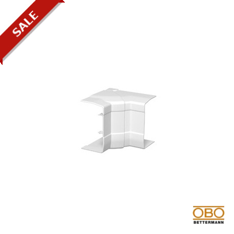 GEK-KI53100 - GEK-KI53100 6116205 OBO BETTERMANN Internal corner variable, 53x100mm, Pure white, 9010, Polyvinylchloride, ..