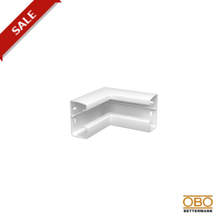 GEK-KIS53100 - GEK-KIS53100 6116213 OBO BETTERMANN Internal corner rigid form, 53x100mm, Pure white, 9010, Polyvinylchlorid..