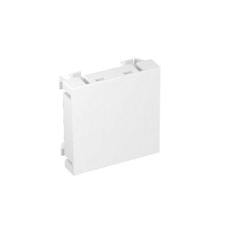 ADP-B RW1 - ADP-B RW1 6117406 OBO BETTERMANN Blind lid 1/1 module , 45x45mm, Pure white, 9010,