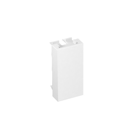 ADP-B RW0.5 - ADP-B RW0.5 6117414 OBO BETTERMANN Blind lid 1/2 module , 45x22,5mm, Pure white, 9010,