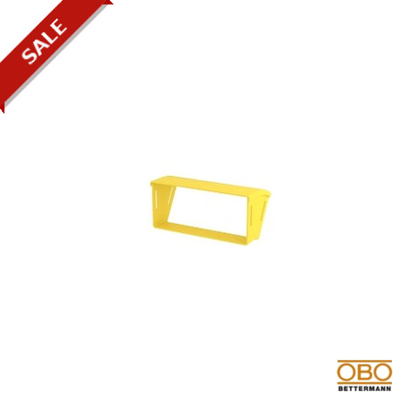 LD 220100VBF30C - LD 220100VBF30C 6149102 OBO BETTERMANN 30° vertical bend, falling with cover, 220x100, Yellow, Polyphenylene..