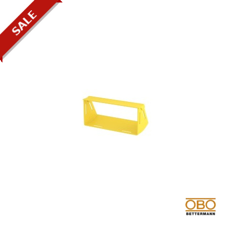 LD 220100VBR30C - LD 220100VBR30C 6149116 OBO BETTERMANN 30° vertical bend, rising with cover, 220x100, Yellow, Polyphenylene ..