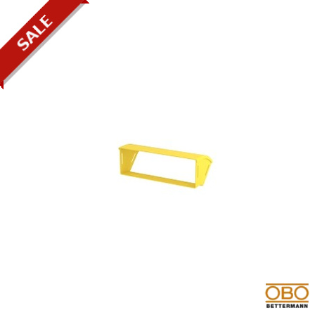 LD 300100VBF45C - LD 300100VBF45C 6149143 OBO BETTERMANN 45° vertical bend, falling with cover, 300x100, Yellow, Polyphenylene..