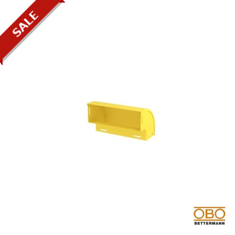LD 300100VBF90C - LD 300100VBF90C 6149189 OBO BETTERMANN 90° vertical bend, falling with cover, 300x100, Yellow, Polyphenylene..