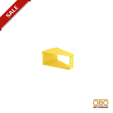 LD 220100HB30C - LD 220100HB30C 6149243 OBO BETTERMANN 30° bend with OT, 220x100, Yellow, Polyphenylene oxide, PPO