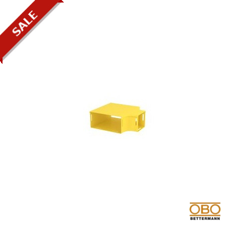 LD 220-100RC - LD 220-100RC 6149312 OBO BETTERMANN T piece horizontal reduces 220 to 100, 220x100, Yellow, Polyphenylene ox..