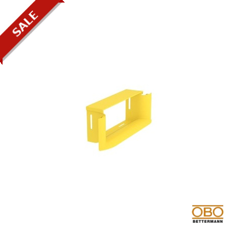 LD 220TDO - LD 220TDO 6149324 OBO BETTERMANN T piece horizontal with cover, 220x100, Yellow, Polyphenylene oxide, PPO