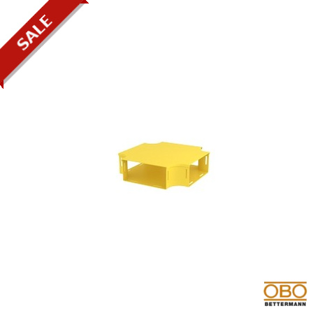 LD 220100HCC - LD 220100HCC 6149412 OBO BETTERMANN Intersection, horizontal with cover, 220x100, Yellow, Polyphenylene oxid..
