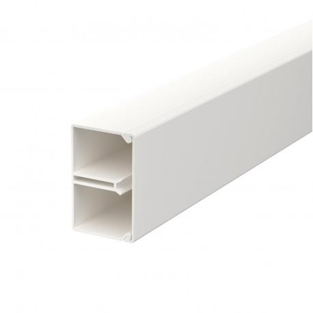 WDK-N25040RW - WDK-N25040RW 6150640 OBO BETTERMANN Wall trunking system with nail strip/base perfor., 25x40x2000, Pure whit..