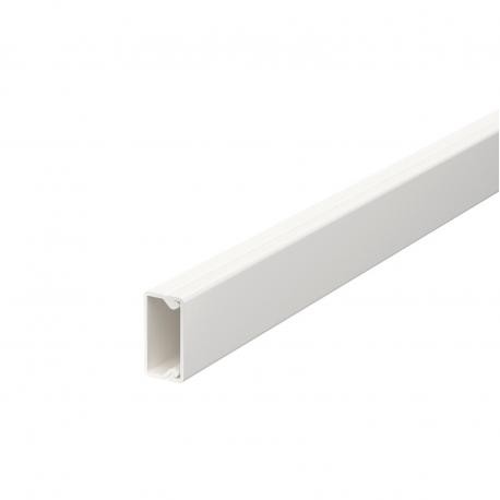WDK10020RW - WDK10020RW 6150764 OBO BETTERMANN Wall trunking system with floor knock-outs, 10x20x2000, Pure white, 9010, ..