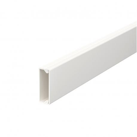 WDK10030RW - WDK10030RW 6150780 OBO BETTERMANN Wall trunking system with floor knock-outs, 10x30x2000, Pure white, 9010, ..