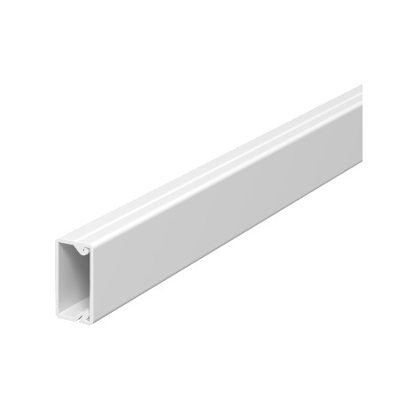 WDKH-10020RW T - WDKH-10020RW T 6175377 OBO BETTERMANN Wall trunking system halogen-free, 10x20x2000, Pure white, 9010, Polyc..