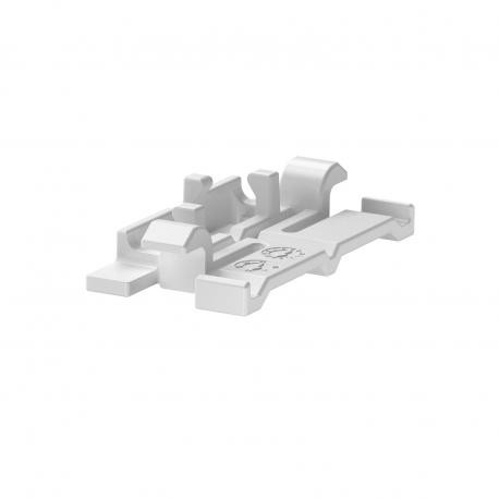 OTK H60 - OTK H60 6176122 OBO BETTERMANN Cover fixing device halogen-free, 49x29, Pure white, 9010, Polycarbonate/Acry..