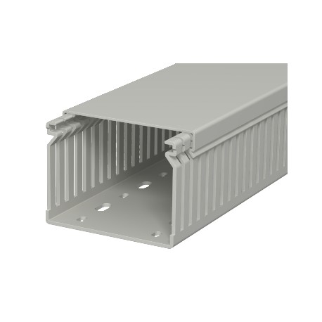 LK4 60080 - LK4 60080 6178035 OBO BETTERMANN Slotted cable trunking system , 60x80x2000, Stone grey, 7030, Polyvinylchlo..