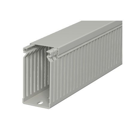 LK4 80040 - LK4 80040 6178052 OBO BETTERMANN Slotted cable trunking system , 80x40x2000, Stone grey, 7030, Polyvinylchlo..